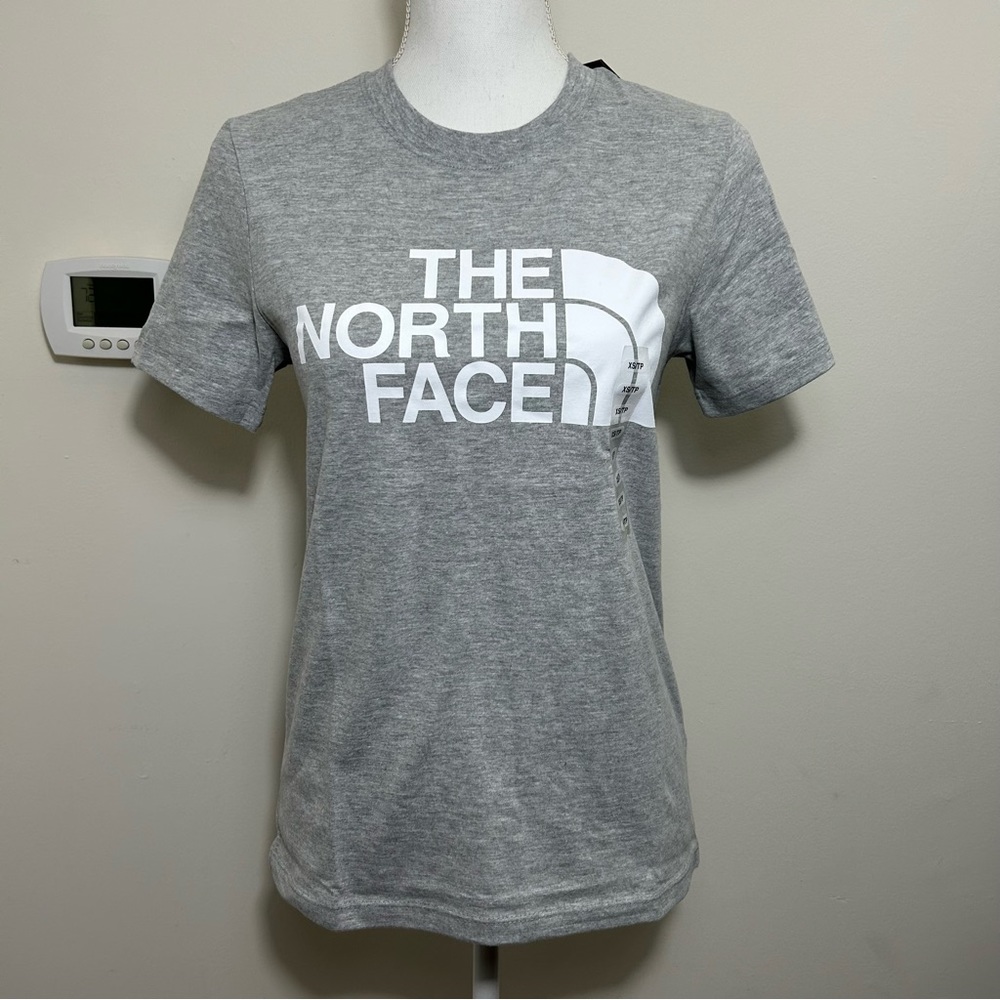 The North Face Women's Half Dome Tee T-Shirt Light Grey Heather XS M XL XXL XXXL